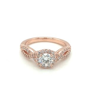 custom jewelry design diamond gold engagement ring